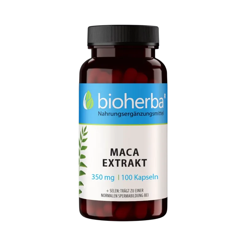 Bioherba Maca peruánska extrakt 350 mg – 100 kapsúl –