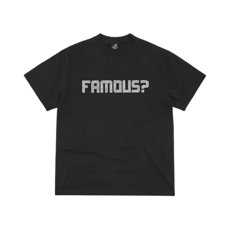 Corteiz Famous Tee Black - M