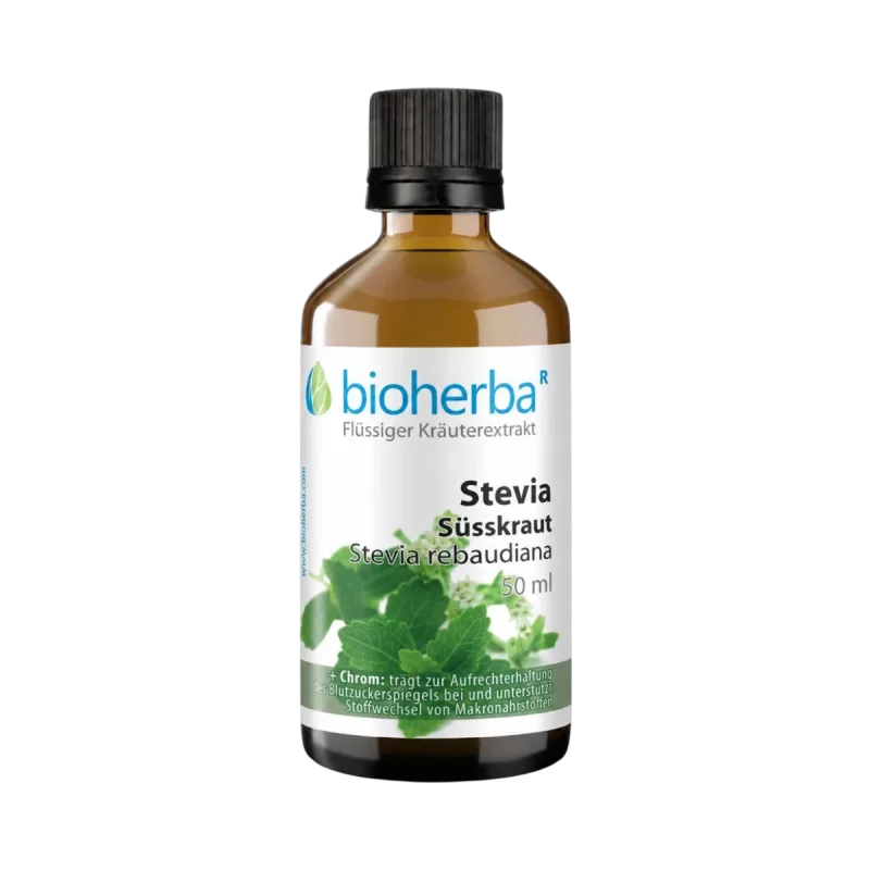 Bioherba Stévia cukrová kvapky – tinktúra – 50 ml –