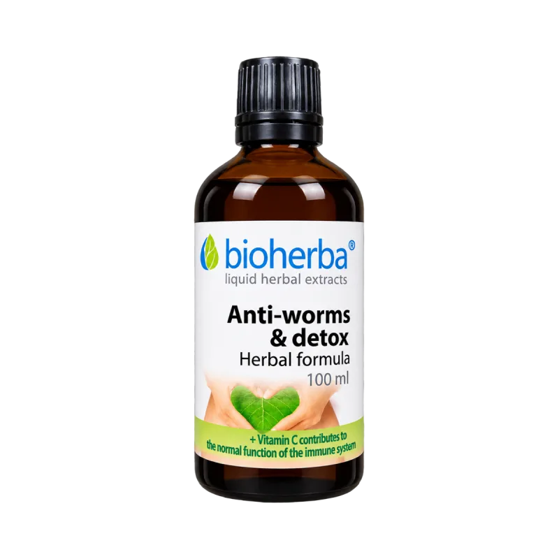 Bioherba Bylinný komplex Anti-worms & Detox – 100 ml –