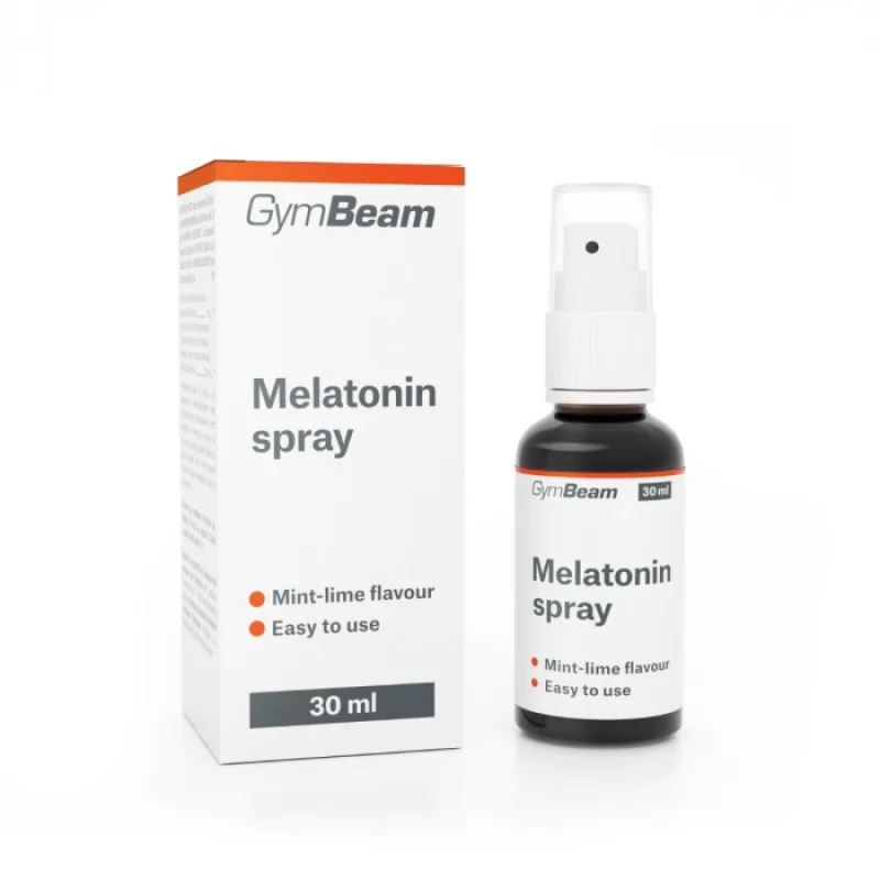 Melatonín sprej 30 ml - GymBeam Príchuť: Limetka - Mäta