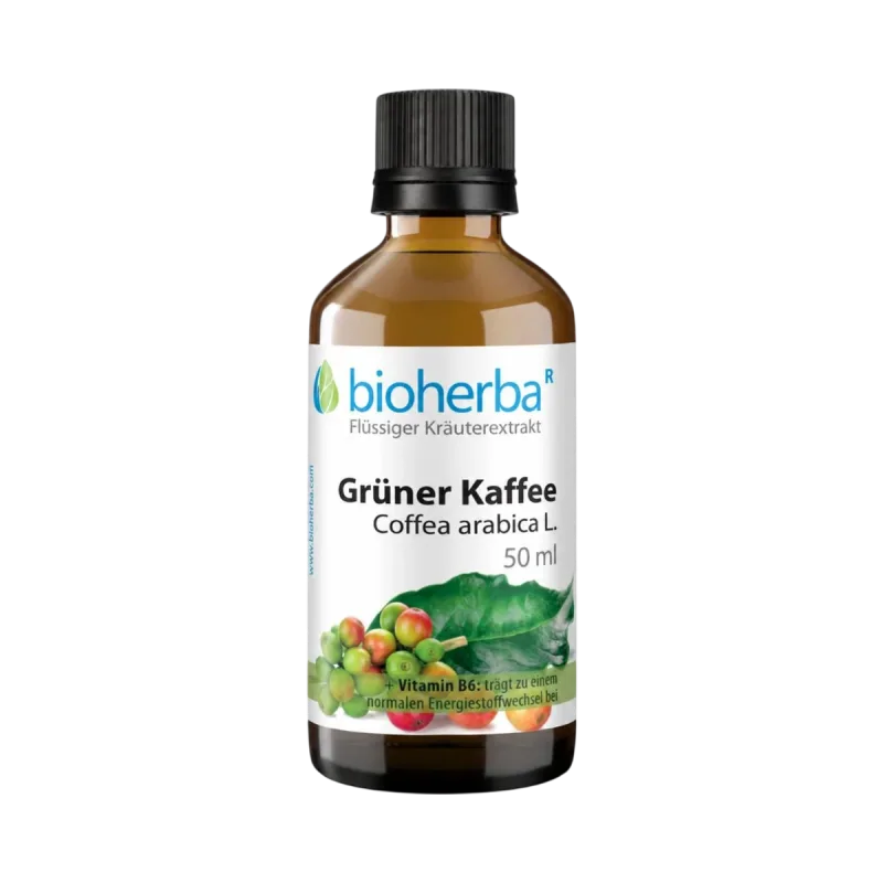 Bioherba Zelená káva (Coffea arabica) kvapky – tinktúra – 50 ml –