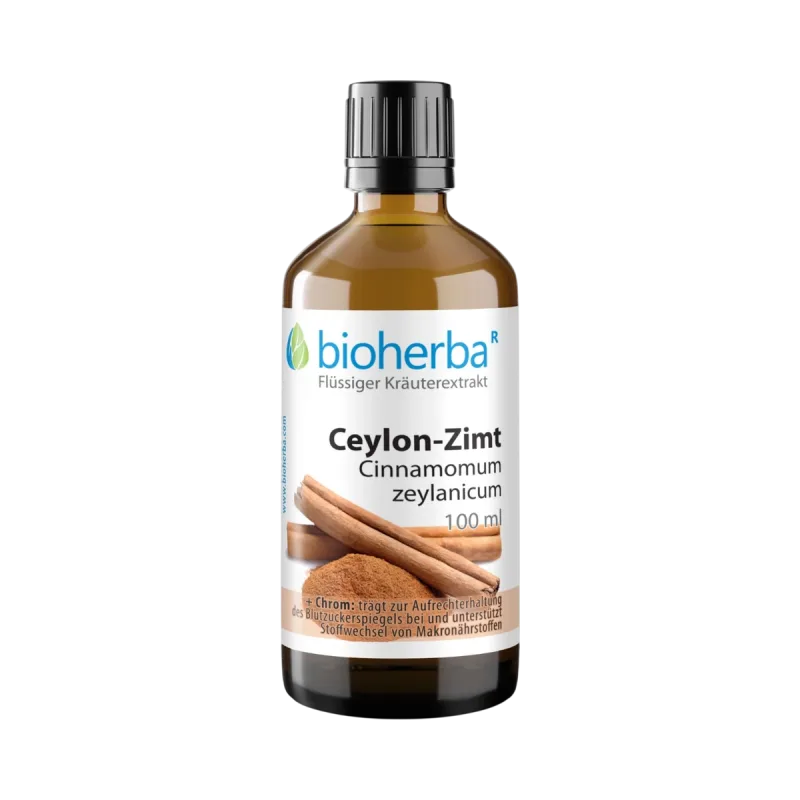 Bioherba Cejlónska škorica kvapky – tinktúra – 100 ml –