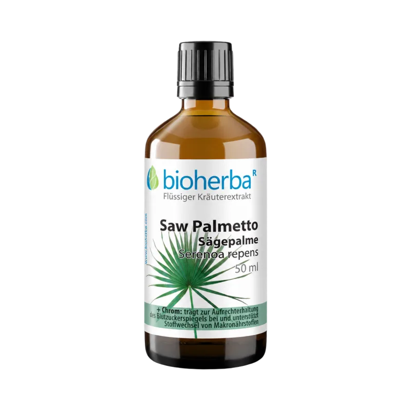 Bioherba Serenoa plazivá kvapky – tinktúra – 50 ml –