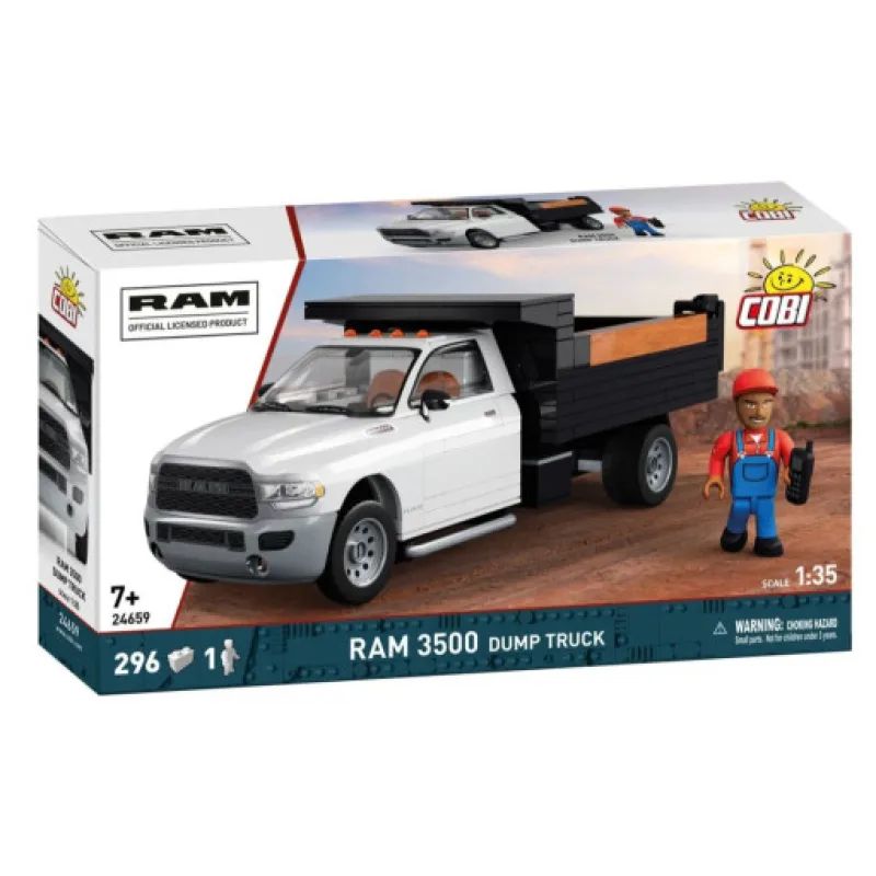 Cobi 24659 RAM 3500 Náklaďák, 1:35, 296 kostek