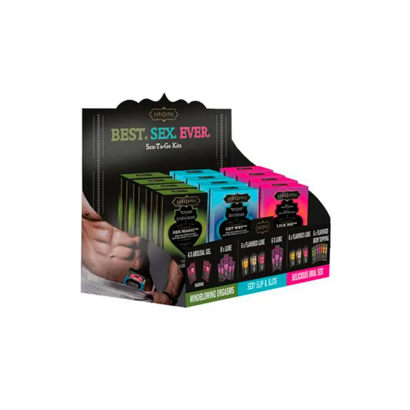 Sex To Go Display 12 pcs