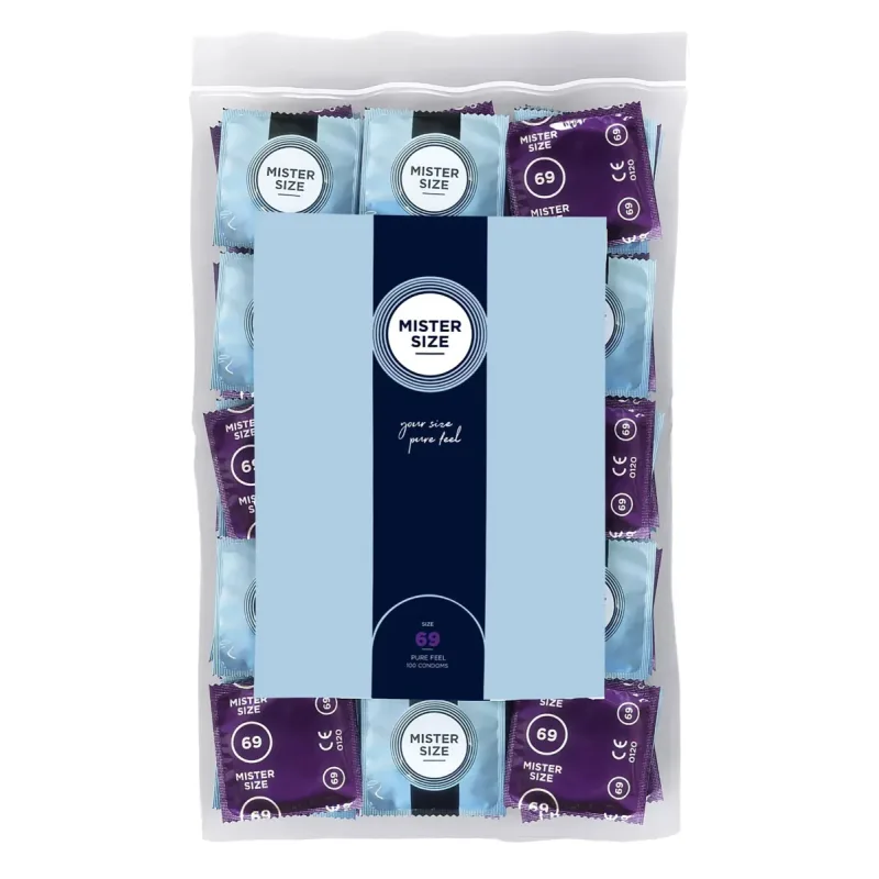 MISTER SIZE 69mm Condoms 100pcs