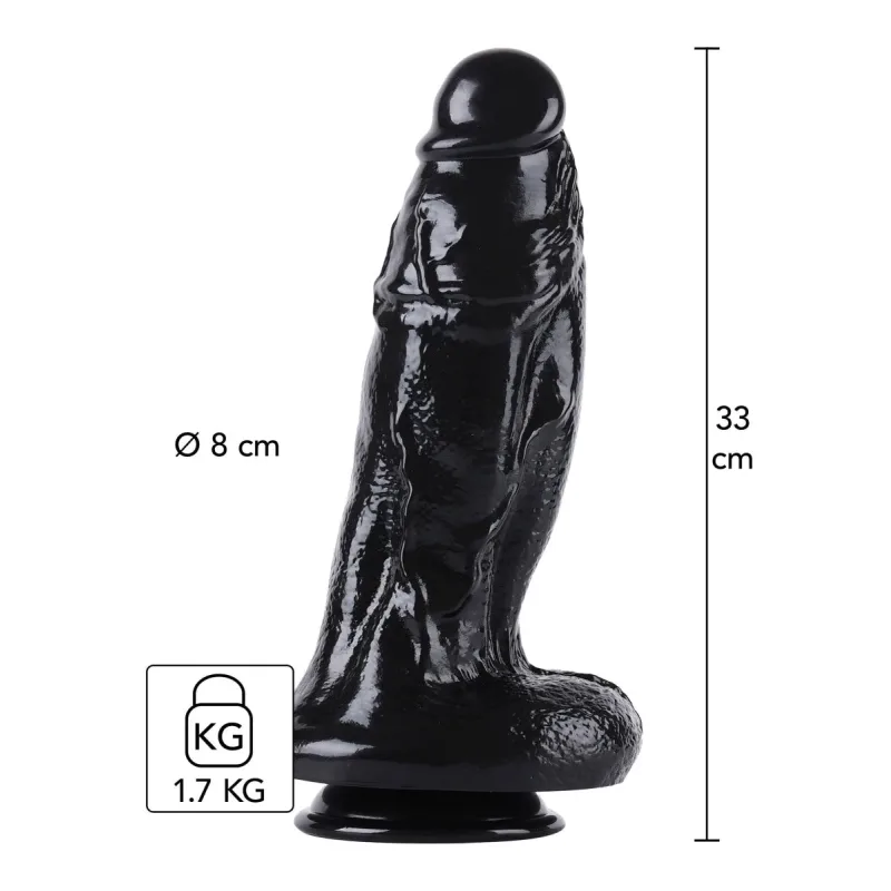 Extra hrubé dildo 32,5 cm