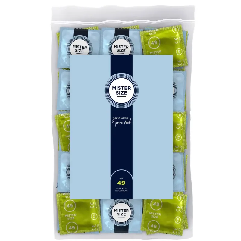 MISTER SIZE 49mm Condoms 100pcs