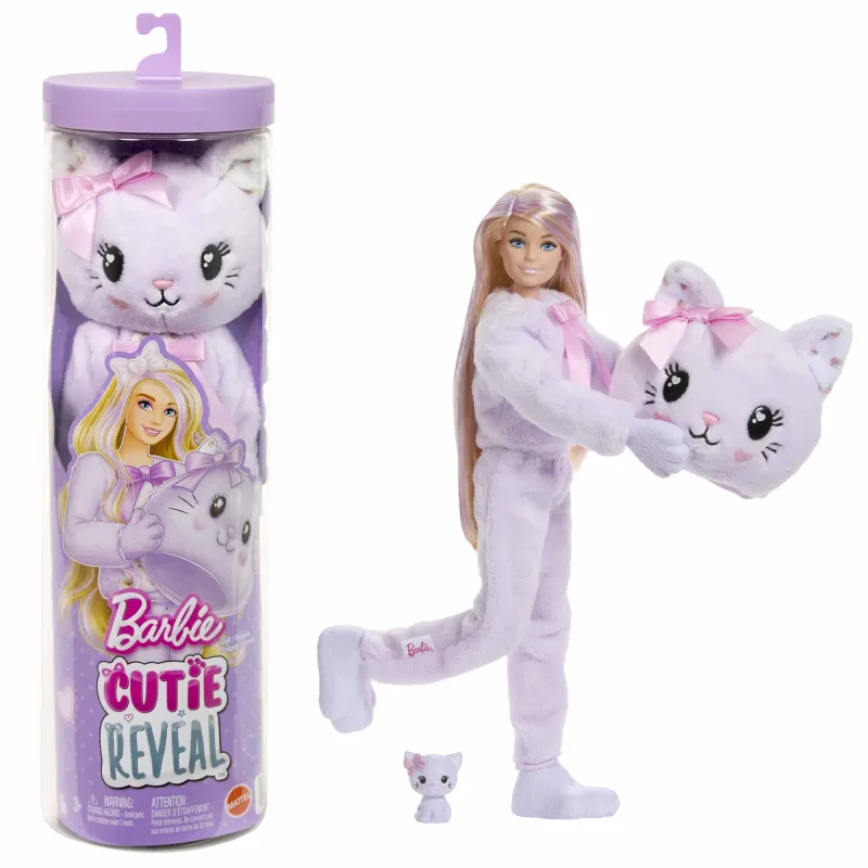 Mattel Barbie Cutie Reveal Barbie sladké mašle – náhodný výber