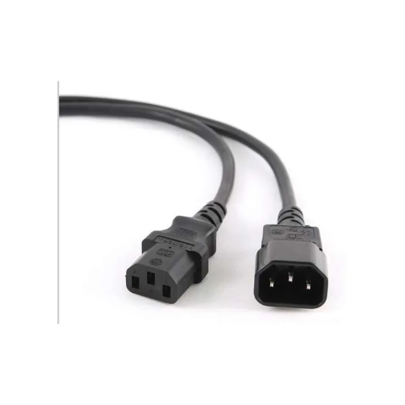 GEMBIRD Kabel síťový 1,8 m napájecí prodlužovací C13 na C14), VDE (PC-189-075-1.8M)