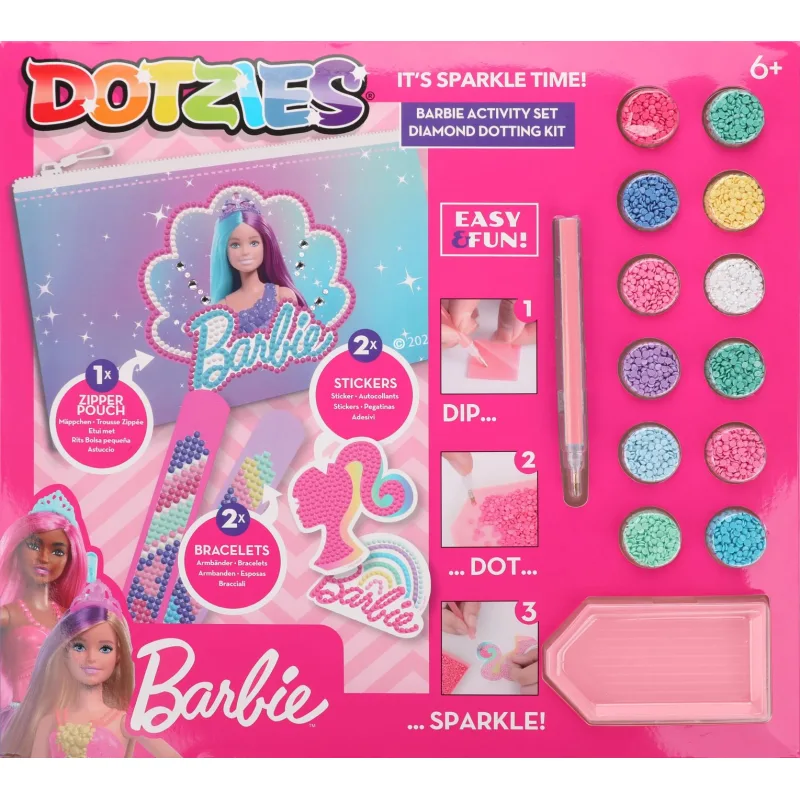 Needleart Cyprus DOTZIES Velká sada Barbie