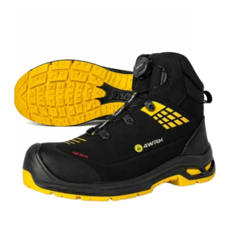 4WRK POLLUX S3S SR ESD obuv black/yellow 39-46