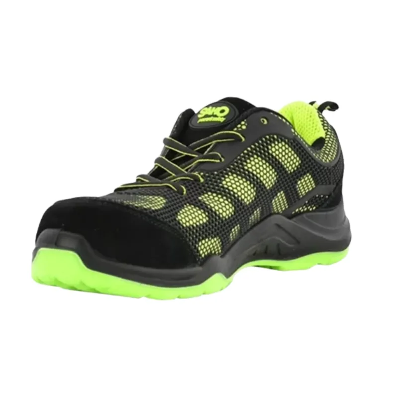 Sako 06-003 S1P obuv Black/green 39-44