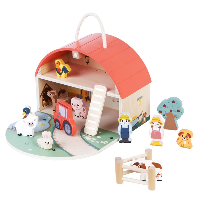 2Kids Toys 2Kids Toys Drevený domček Farma