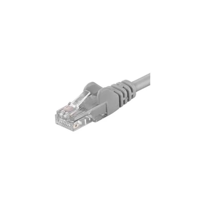 PremiumCord Patch kabel UTP RJ45-RJ45 CAT6 3m šedá (sp6utp03)