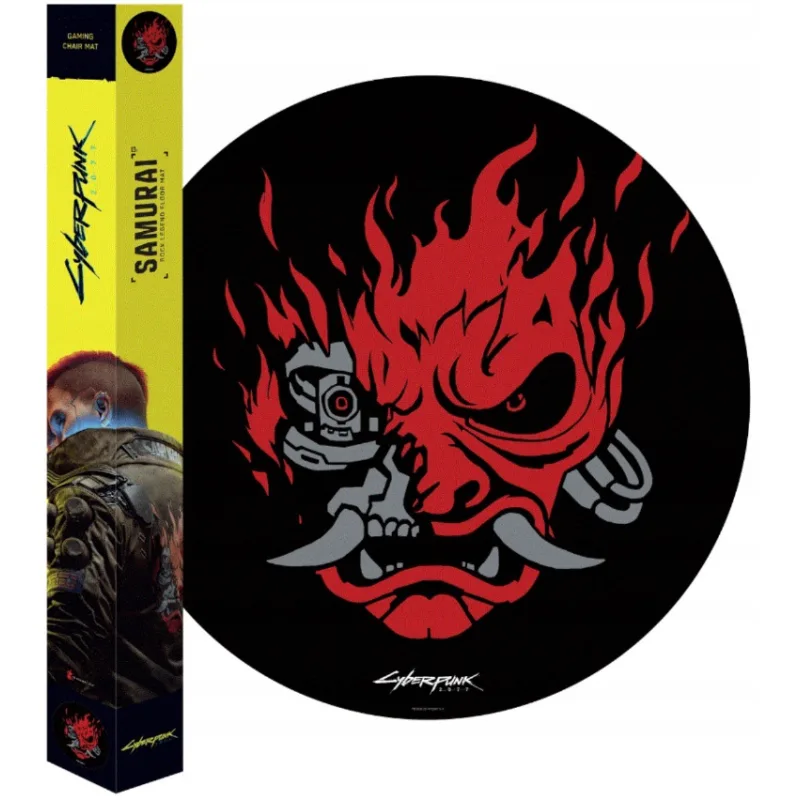 Podložka pod stoličku Cyberpunk 2077 Samurai Rock Legend