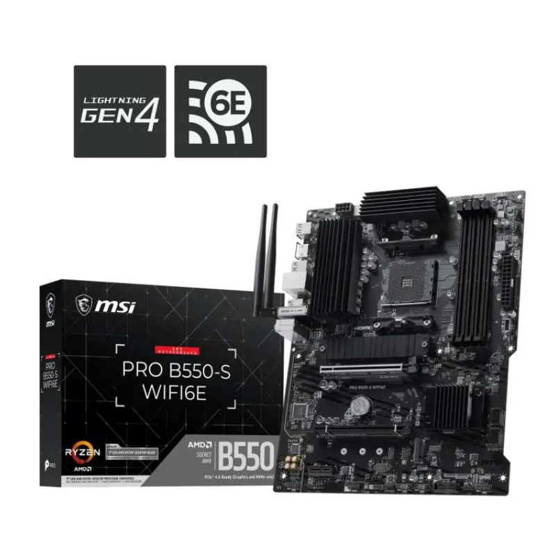 MSI PRO B550-S WIFI6E/AM4/ATX (PRO B550-S WIFI6E)
