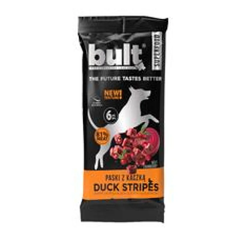 Bult Dog Plátky kachní s brusinkami a řepou 60g (6ks)