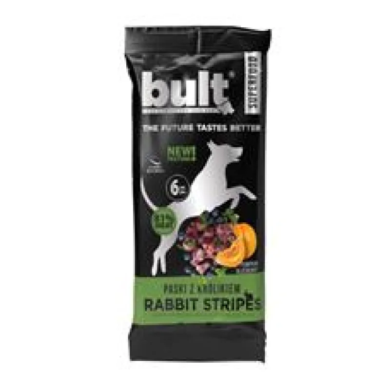 Bult Dog Plátky králík s dýní a borůvkami 60g (6ks)