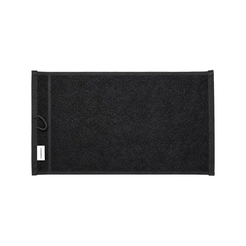 Čierny uterák na holenie BARBERCO Shaving towel 30x50 cm