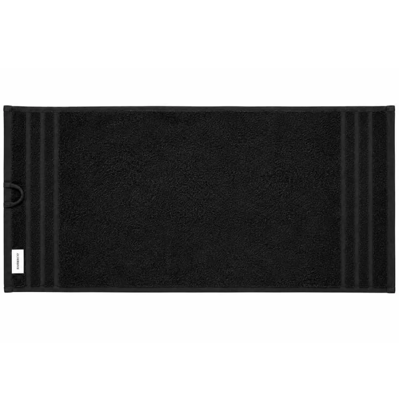Čierny kadernícky uterák BARBERCO Towel 50x100 cm