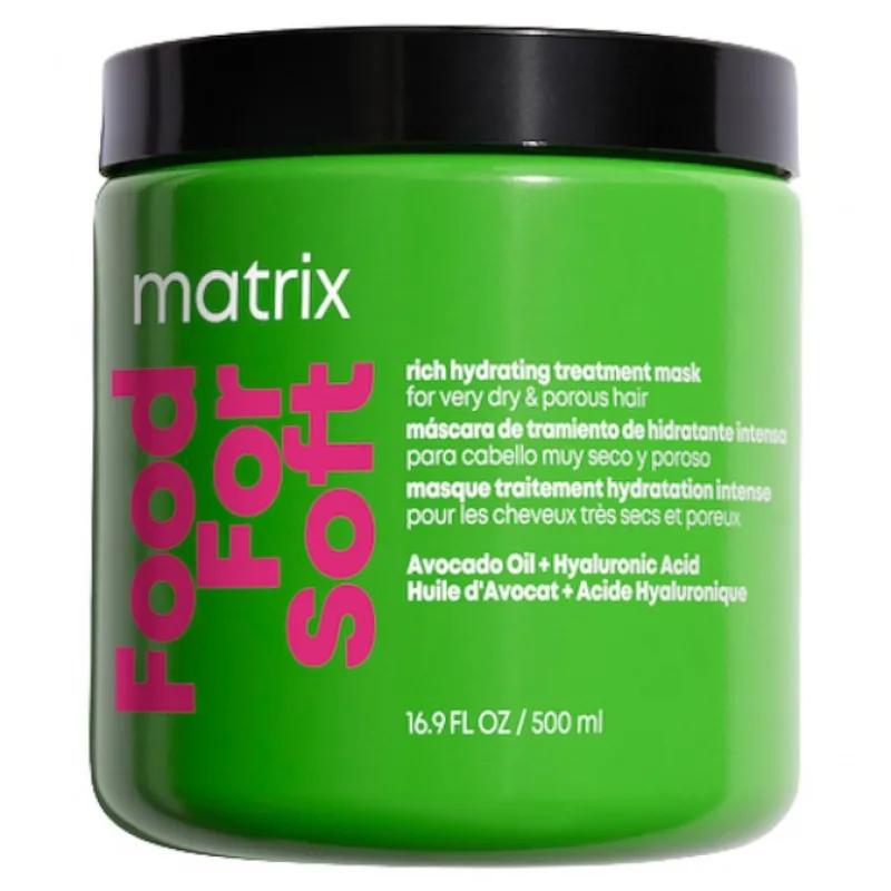 MATRIX Food For Soft Hydrating Treatment Mask 500ml - hydratačná maska na suché vlasy
