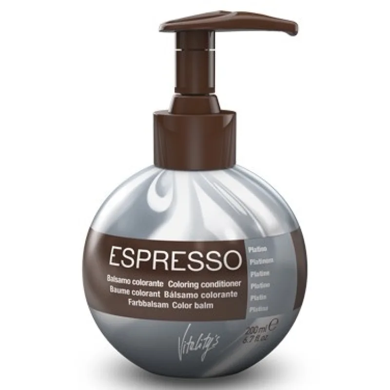 VITALITYS Espresso Farebný tónovací balzám - Platin - platinový 200ml