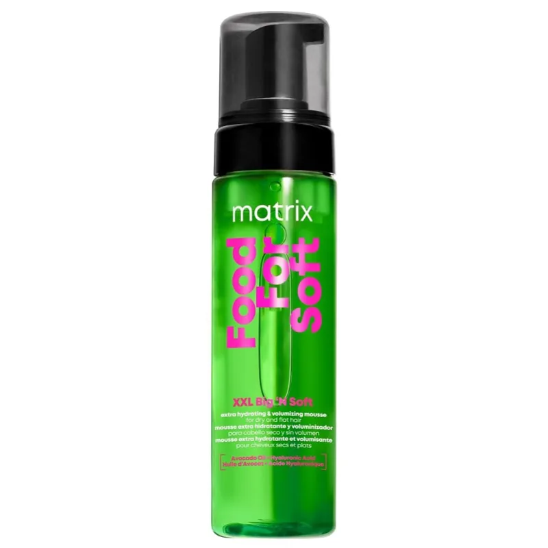 MATRIX Food For Soft XXL Big'N Soft Mousse 200ml - objemová pena na suché a zľahnuté vlasy
