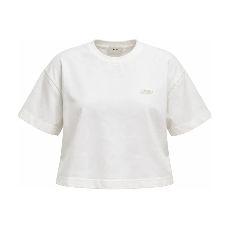 AUTRY TONAL LOGO BOXY TEE WOMAN - S