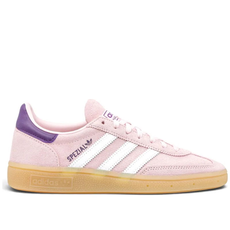 adidas Handball Spezial Clear Pink/ Ftwr White/ Violet (Women's) - 36