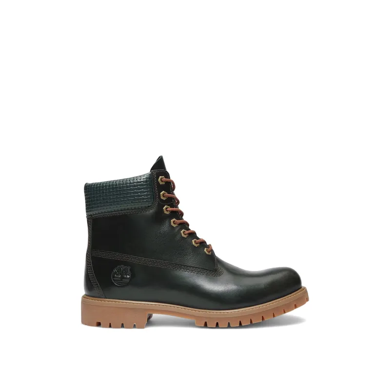 Timberland 6" Premium Waterproof Boot Dark Green Full Grain - 43.5