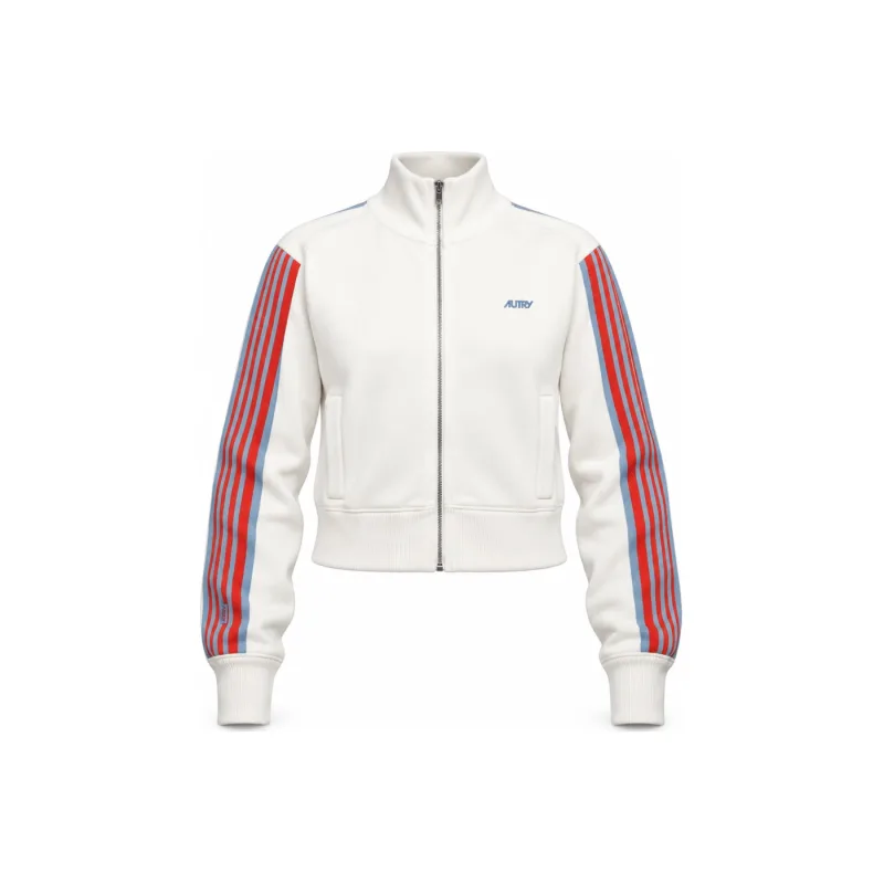 AUTRY KNITTED VISCOSE FULL ZIP JACKET WOMAN - XS
