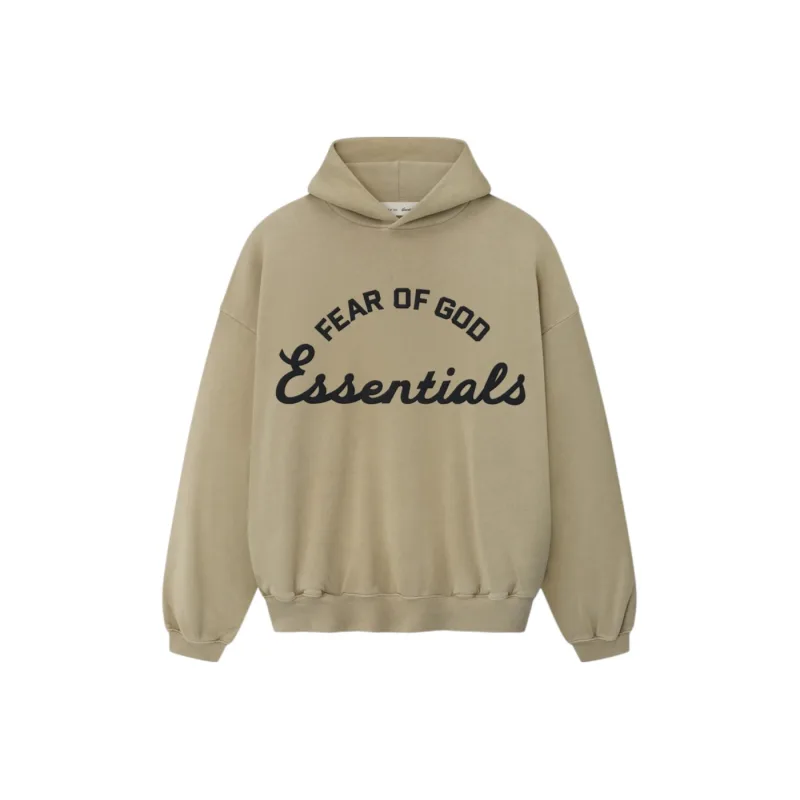 Fear of God Essentials Training 90's Hoodie Faded Dune - XL