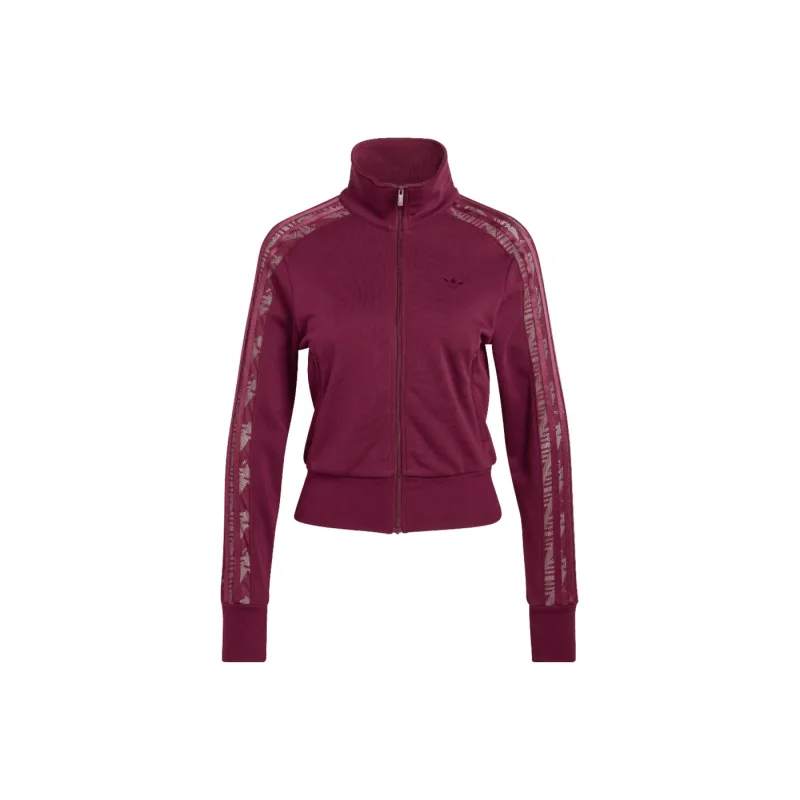 Adidas Firebird Lace Track Top Maroon - XS