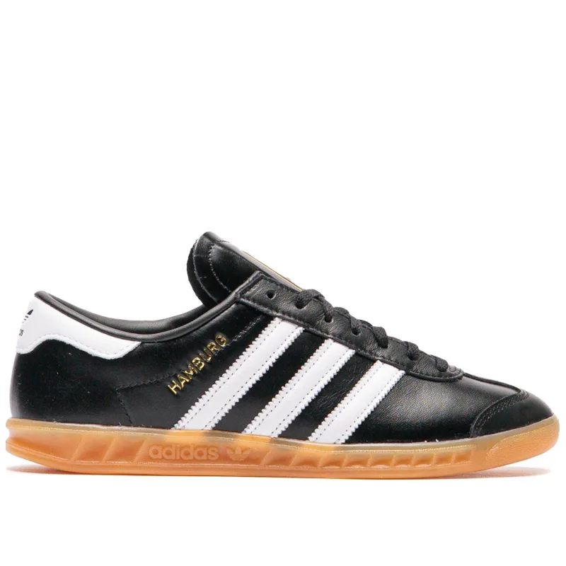 adidas Hamburg Black White Gum (Women's) - 36.5
