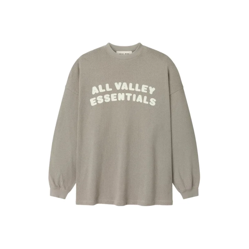 Fear of God Essentials Sport Mesh Merch L/S T-shirt Seal - XXL