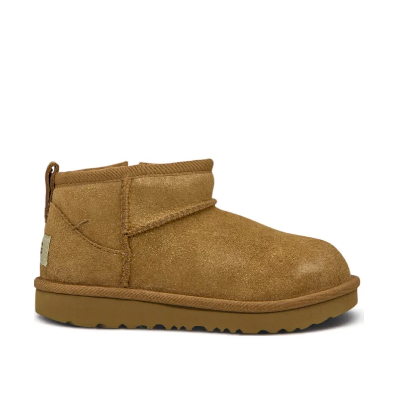 UGG Classic Ultra Mini Dazzle Chestnut (Toddler) - 27.5