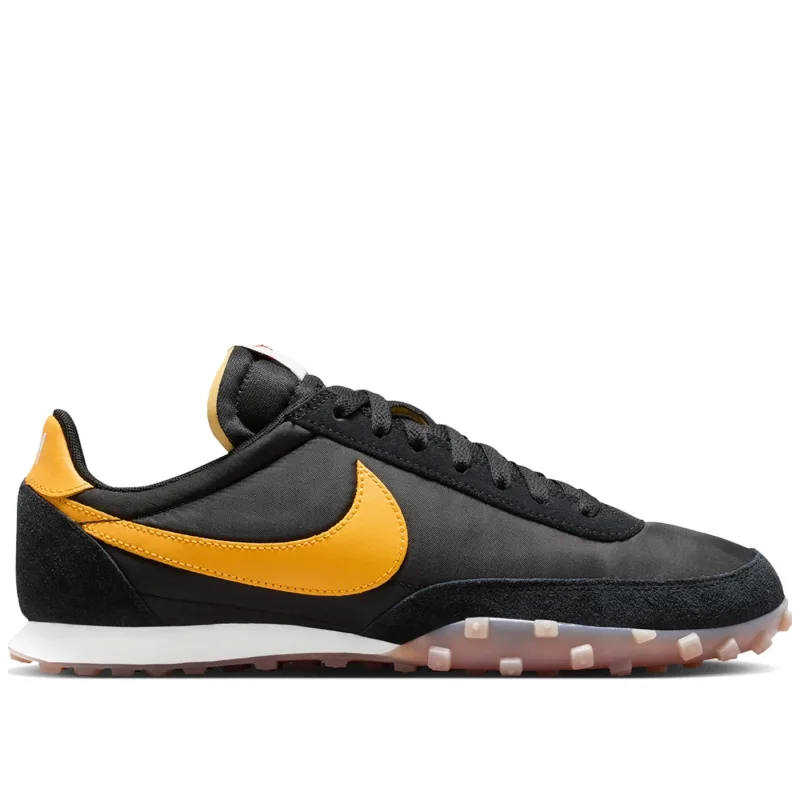 Nike Waffle Racer Black University Gold - 42