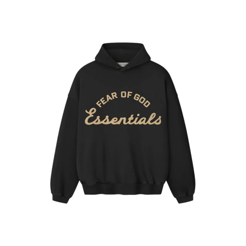 Fear of God Essentials Training 90's Hoodie Faded Black - S