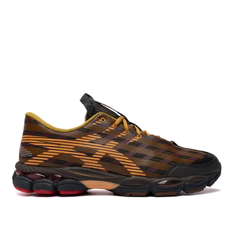 ASICS US8-S Gel-SJ33 Kiko Kostadinov Black Coffee Orange Lily - 42