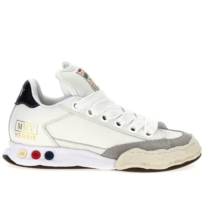 Maison Mihara Yasuhiro Herbie Puffer OG Sole Leather Low White - 36