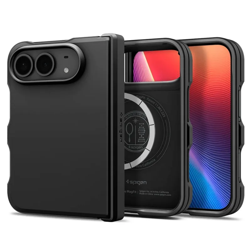 Spigen kryt Tough Armor Pro MagSafe pre iPhone Duo - Black ACS11690