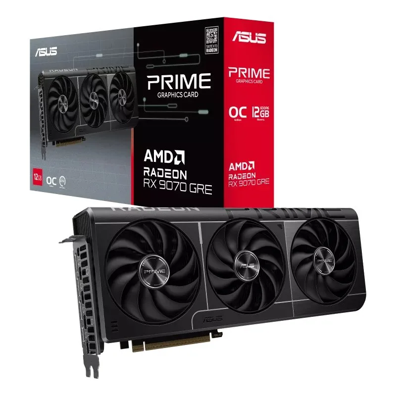 ASUS Prime Radeon RX 9070 GRE OC 12G 90YV0PP0-M0NA00