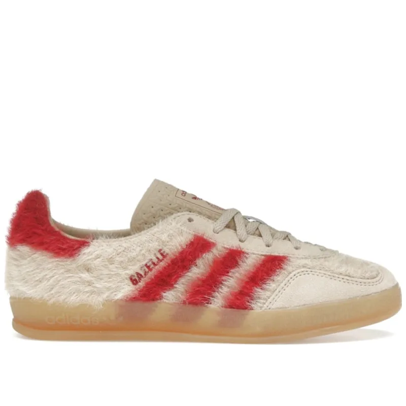 adidas Gazelle Indoor Magic Beige Victory Red (Women's) - 36.5