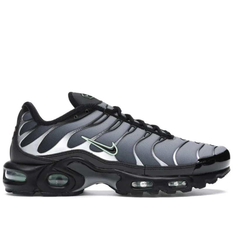 Nike Air Max Plus Black Particle Grey Vapour Green - 42
