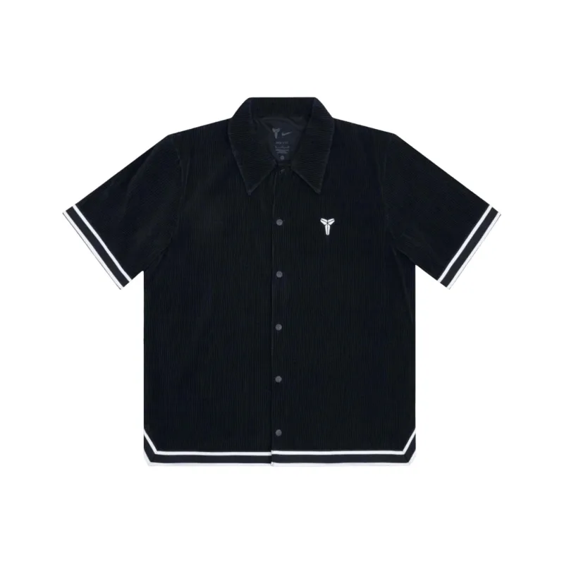 Nike What The Kobe Pleated S/S Top Black - S