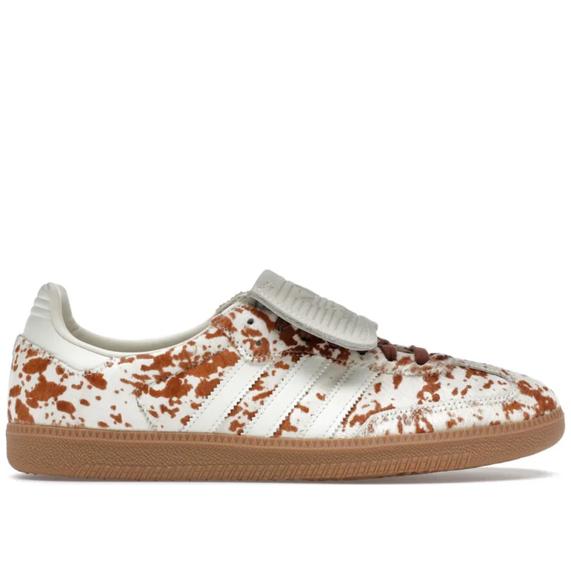 adidas Samba LT Cow Print Brown White (Women's) - 40.5