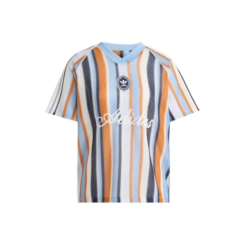 Adidas Originals Summer Glow Knitted Oversized Jersey Ash Blue - S