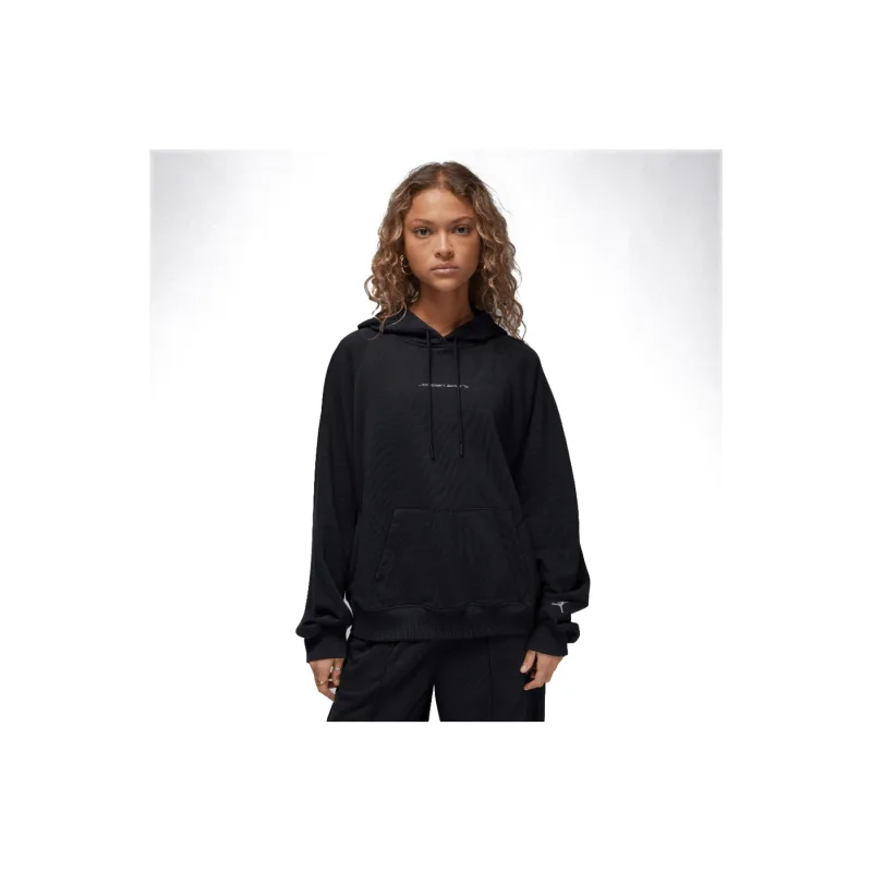 Jordan Sport Women's Graphic Fleece Hoodie Black/Stealth - XS
